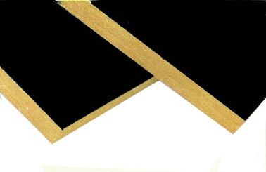 Soundproofing Rockwool Insulation Board Faced With Black Glass Tissue