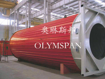 Horizontal Heating Thermal Oil Boiler Electric For Wood , Safe Monitor Device