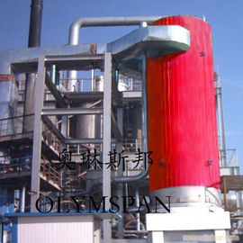 Vertical Thermal Oil Heating Boiler , Industrial Oil Fired Horizontal