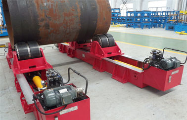 30T / 60T Hydraulic type Pipe Welding Rotators , Fit - up Tank Rotator / vessel for Cylinder