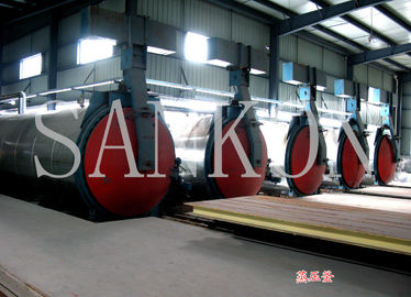 Autoclaved Aerated Concrete plant AAC autoclave equipment also used in chemical / textile industry