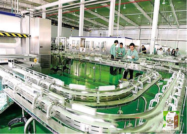SUS304 Pasteurized Milk Processing Line , Combined UHT Yogurt Processing Plant