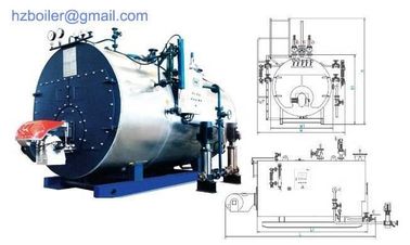 Horizontal Oil & Gas Fired Steam Boiler