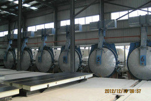Chemical Industrial Concrete AAC Autoclave Pressure Vessel With Saturated Steam