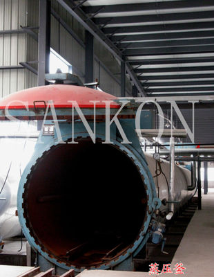 Autoclaved Aerated Concrete plant AAC autoclave equipment also used in chemical / textile industry