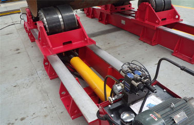 30T / 60T Cylinder / Pipe Welding Rotator , Hydraulic adjustment Fit - up Tank Rotators