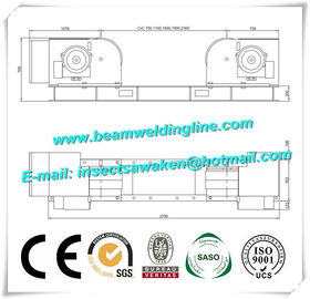 Automatic Pipe Welding Rotator , Welding Manipulator / Welding Turning Rolls