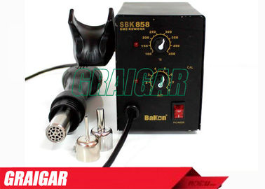 SBK858 BGA-IC Rework Station Hot Air Gun Brushless Fan Professional Welding Machinery