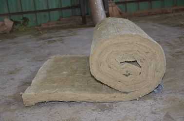 Sound Absorption Rockwool Insulation Blanket Low Thermal Conductivity