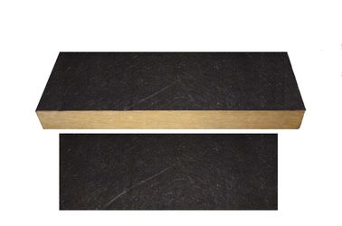 Soundproofing Rockwool Insulation Board Faced With Black Glass Tissue