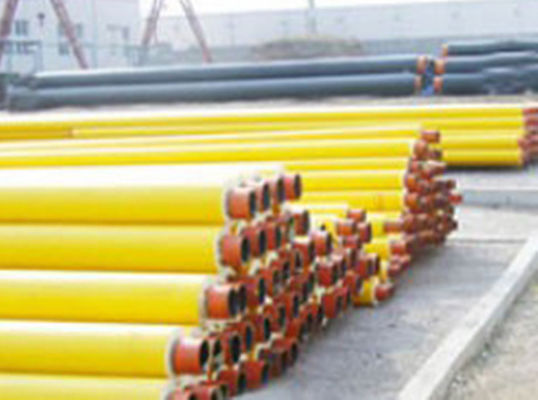 API 5L / API 5CT Yellow Foamed Insulation Steel Pipe For Oil or Gas Pipeline