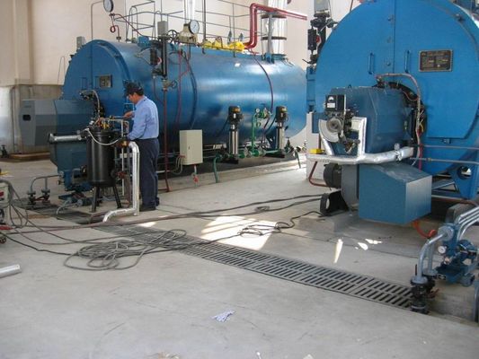 Eco Friendly Gas Fired Steam Boiler For HFO Fired Power Plant