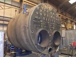 Vertical  Steam Boiler Fuel Oil fired and Exhaust Gas composite Boiler