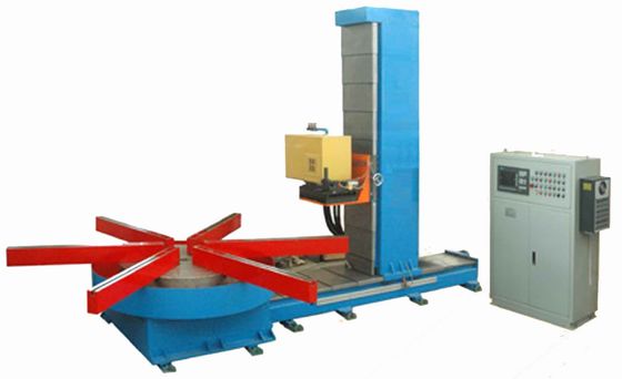 LRT Series L  Type Revolving  Tilting Welding Positioner  VFD Control Rolling Speed Changed