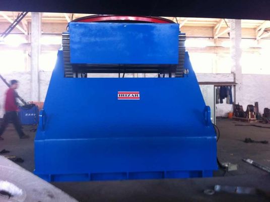 Two Big Semicircle Gears 5 Tons Welding  Positioner VFD Change Rolling Speed