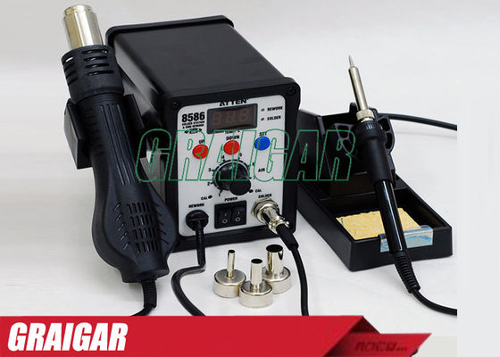 AT8586 2 in 1 SMD Industrial Welding Equipment 220V SMD Rework Soldering Desoldering Station